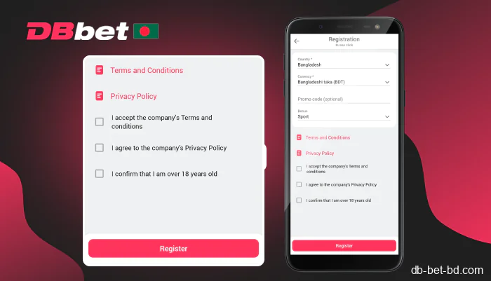 Agree to the site rules and click register, step 6